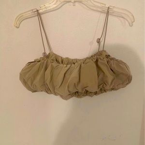 Vintage Zara bubbly “cloud” top